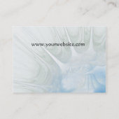 Carte de visite abstrait élégant (Dos)