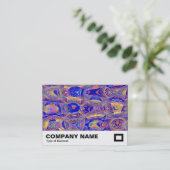 Carte De Visite Abstrait fractal 061012a (Debout devant)