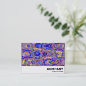 Carte De Visite Abstrait fractal 061012a (Debout devant)