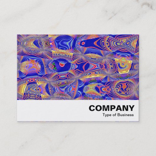 Carte De Visite Abstrait fractal 061012a (Devant)