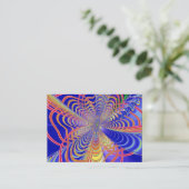 Carte De Visite Abstrait fractal 061012d (Debout devant)