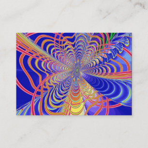 Carte De Visite Abstrait fractal 061012d