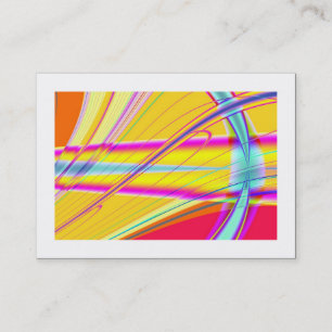 Carte De Visite Abstrait fractal 061012e (frontière)