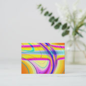 Carte De Visite Abstrait fractal 061012f (Debout devant)