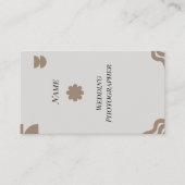 Carte de visite Abstrait minimal (Devant)