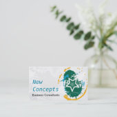 Carte De Visite Abstrait, moderne et professionnel (Debout devant)