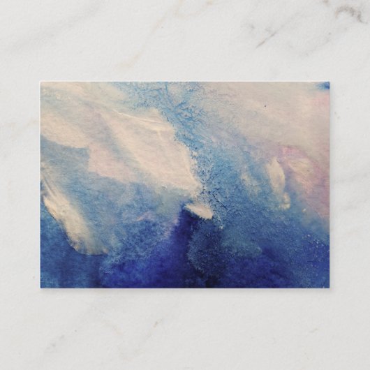 Carte de visite Abstrait moderne violet (Dos)