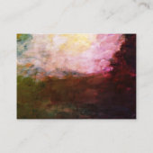 Carte de visite Abstrait moderne violet (Dos)