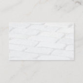 Carte de visite Abstrait pavé (Dos)