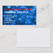 Carte De Visite Abstrait professionnel (Devant / Derrière)