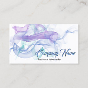 Carte De Visite Abstrait Purple Haze Business