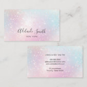 Carte De Visite abstrait simulé (Devant / Derrière)