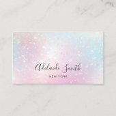 Carte De Visite abstrait simulé (Devant)