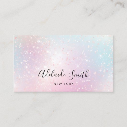 Carte De Visite abstrait simulé (Devant)