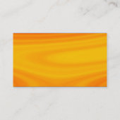 Carte De Visite Abstrait - Situation Orange (Dos)