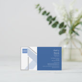 Carte de visite Abstrait Structure Architect (Debout devant)