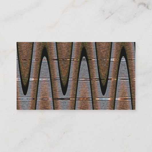 Carte de visite Abstrait Sunset (Dos)