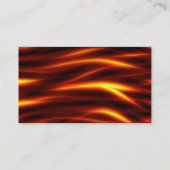 Carte De Visite Abstrait - Texture des serpents de feu (Dos)