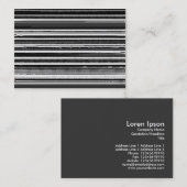 Carte De Visite Abstrait trié (Devant / Derrière)