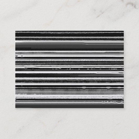 Carte De Visite Abstrait trié (Devant)