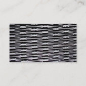 Carte de visite abstraite Grillwork (Dos)