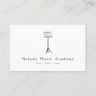 Carte De Visite Académie de musique