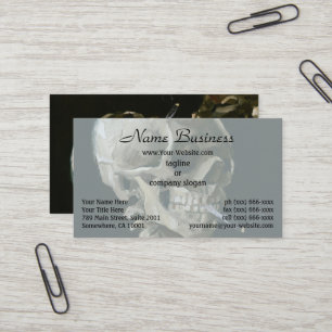 Carte De Visite Académie Sombre Van Gogh Squelette Esthétique