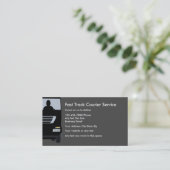 Carte De Visite Acards d'entreprise de services de messager (Debout devant)