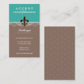 CARTE DE VISITE :: accent 2 (Devant / Derrière)