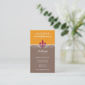 CARTE DE VISITE :: accent 3 (Debout devant)