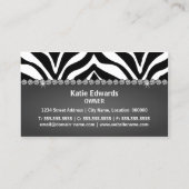 Carte De Visite Accessoire et bijoux de mode (Dos)