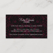 Carte De Visite Accessoire et bijoux de mode (Dos)