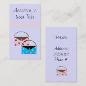 Carte De Visite Accessoires (Devant / Derrière)