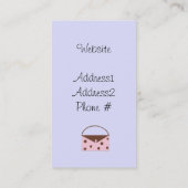 Carte De Visite Accessoires (Dos)