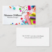 Carte De Visite Accessoires de couture | Tissus (Devant / Derrière)