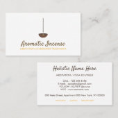 Carte De Visite Accessoires de méditation Spa de salle d'encens (Devant / Derrière)