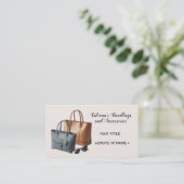 Carte de visite Accessoires de Sac à main de Desig (Debout devant)