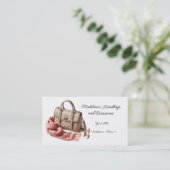 Carte de visite Accessoires de Sac à main de Luxe (Debout devant)