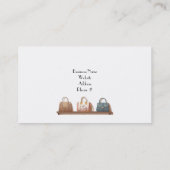 Carte de visite Accessoires de Sac de Luxe (Dos)