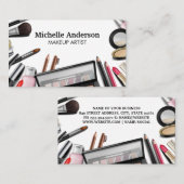 Carte De Visite Accessoires et outils cosmétiques maquillage (Devant / Derrière)