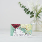 Carte De Visite Accessoires mode design design élégant (Debout devant)