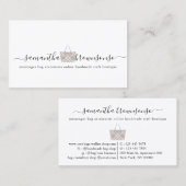 Carte De Visite Accessoires sacs messenger en ligne fait main (Devant / Derrière)