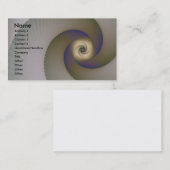 Carte De Visite Accordéon 4 (Devant / Derrière)