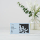 Carte De Visite Accordian (Debout devant)