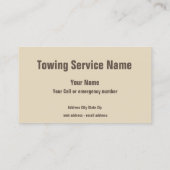 Carte De Visite Accrochez-vous ! (Dos)