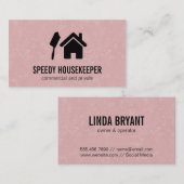 Carte De Visite Accueil | Aspirateur (Devant / Derrière)