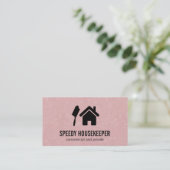 Carte De Visite Accueil | Aspirateur (Debout devant)