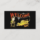 Carte De Visite Accueil de Charlie Chaplin (Dos)