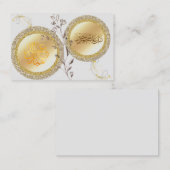 Carte De Visite Accueil de l'Aïd arabe (Devant / Derrière)