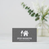 Carte De Visite Accueil | Duster (texture) (Debout devant)